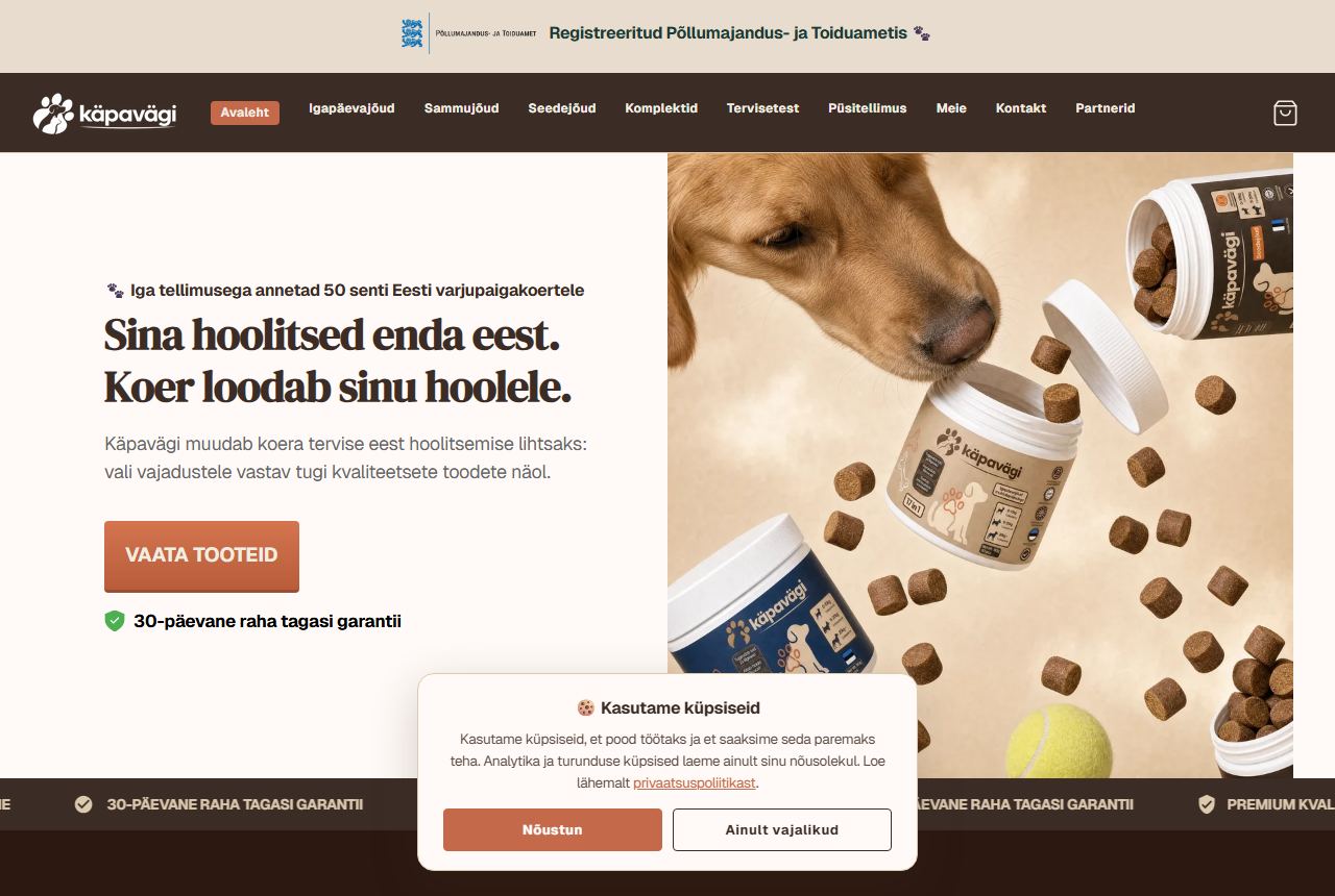 Käpavägi e-pood